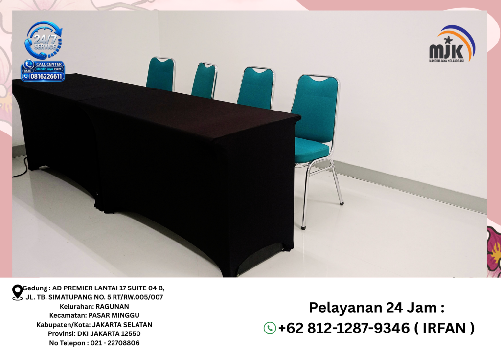 Rental Kursi Futura,Meja,Tiang Pembatas Jakarta 081212879346 IRFAN