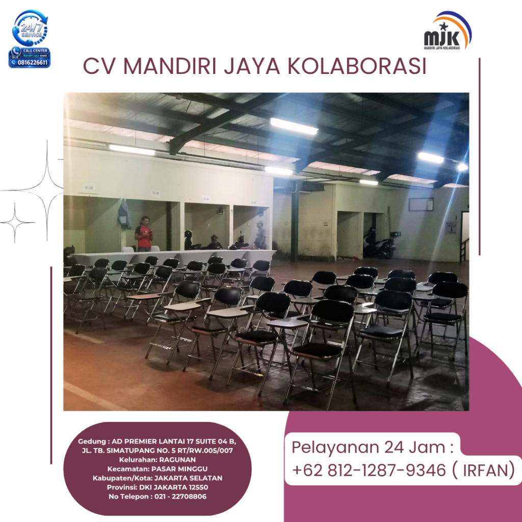 Rental Kursi Kuliah dan Showcase Jakarta 081212879346 IRFAN