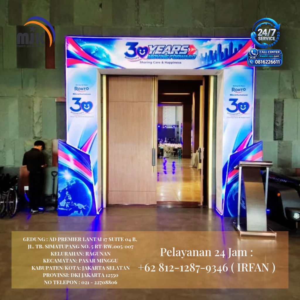 Sewa Backdrop, Gate Masuk Custom Bogor 081212879346