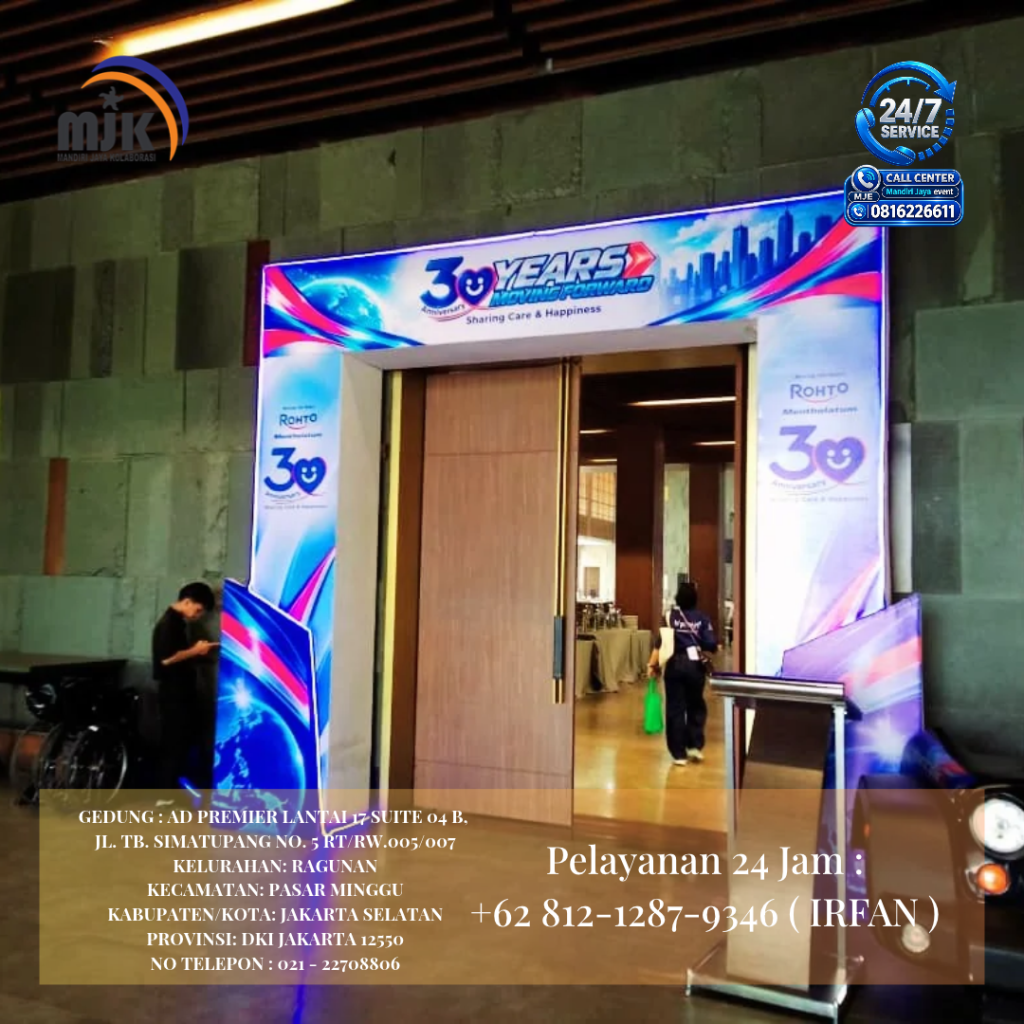 Sewa Backdrop, Gate Masuk Custom Bogor 081212879346