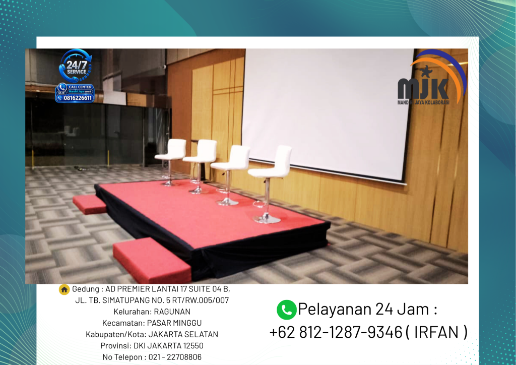 Sewa Stage Karpet Merah Kursi Barstol Jakarta 081212879346
